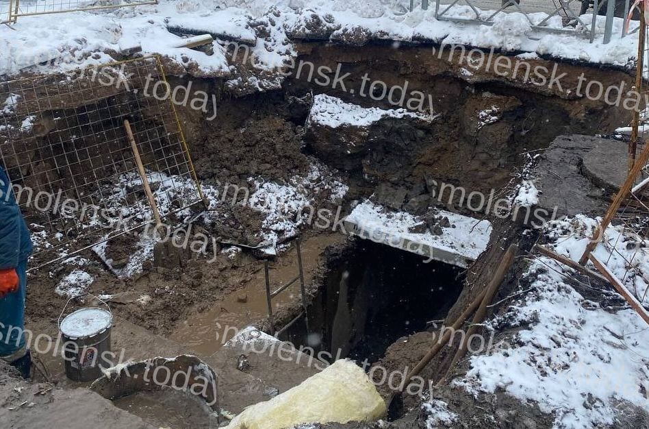 В Смоленске масштабная программа ремонта тепломагистрали для предотвращения аварий