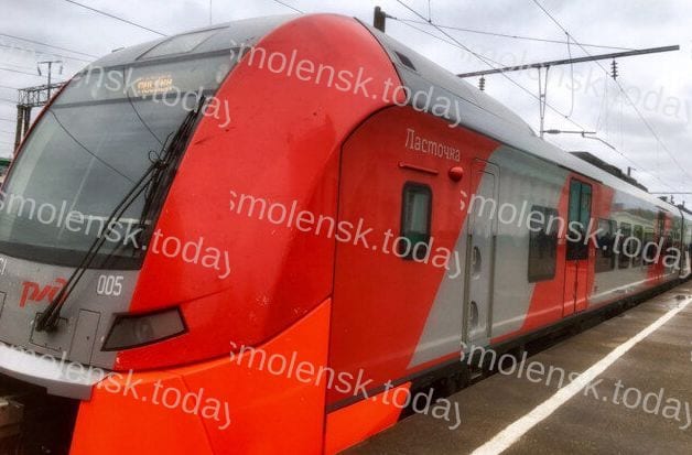 Трагедия на Смоленских железных дорогах: Поезд «Ласточка» совершил столкновение с человеком