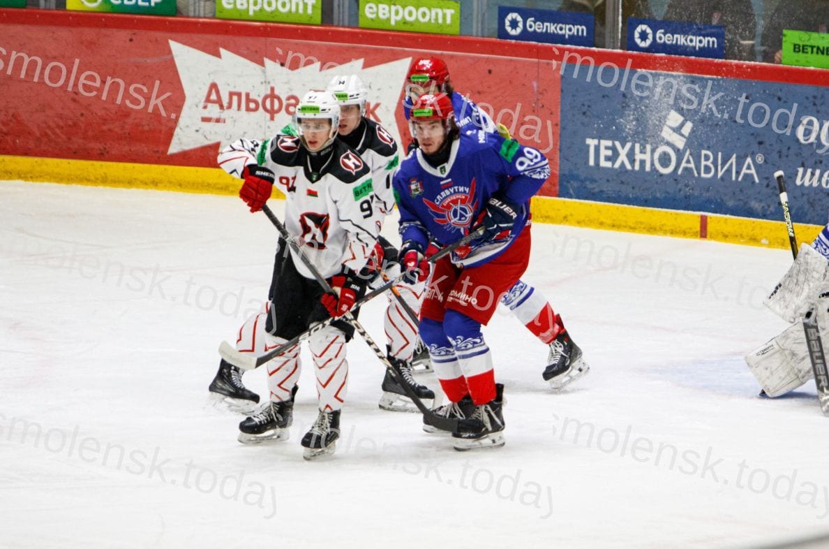 Славутич» одержал волевую победу над «Неманом» в матче белорусской Экстралиги