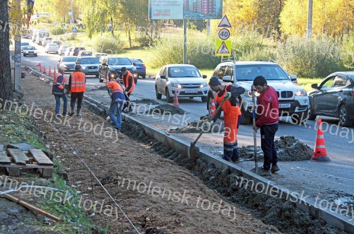 Смоленск планирует масштабные дорожные работы в 2026 году
